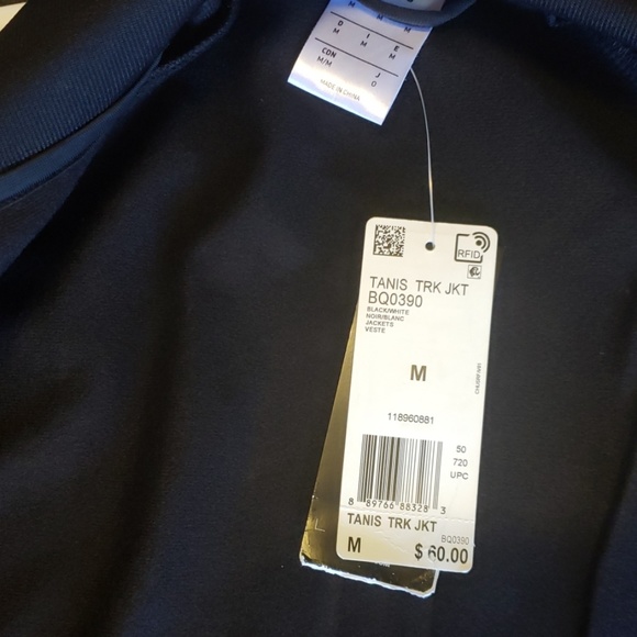 NWT ADIDAS TANIS TRK JKT BQ0390 - Picture 8 of 8